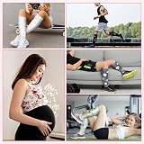 LEOSTEP Compression Socks Women Men 6 Pairs 20-30 mmHg Flower Pattern L-XL view 6