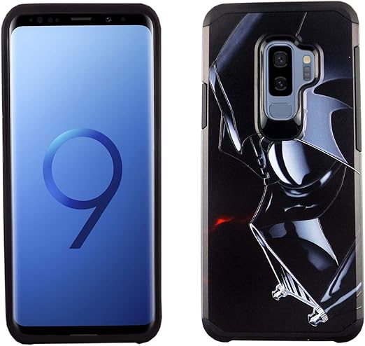 Amazon Com For Galaxy S9 Plus Darth Vader Case Durarmor Dual Layer Hybrid Shockproof Armor Cover For Galaxy S9 Plus 18 Star Darth Vader