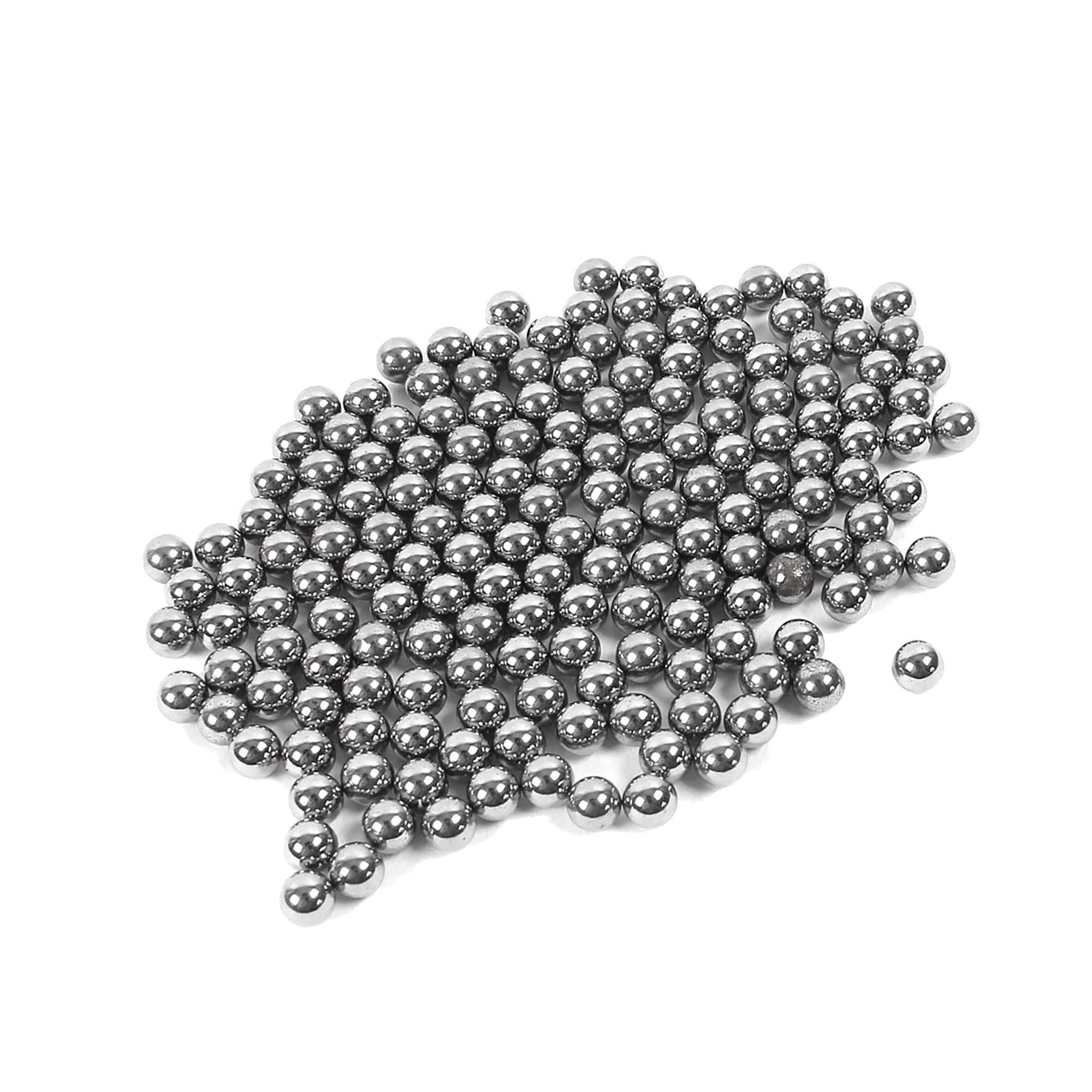 A ABSOPRO Bicycle Repairing Part 6mm Dia Bike Bearing Steel Balls (Set of 200)