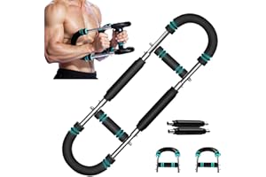 PIHJFEWA Twister Arm Trainer,60-110lb Adjustable Chest Exerciser for Men,Portable Detachable Arm and Chest Muscle Trainer for Men & Women,Arm Trainer for Men for Home & Gym