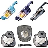 3 pack Hepa Filters Replacement Compatible with TROIZO VC005 Car Vacuum, Handheld Vacuum Filters Works with TROIZO Vac, Washable Hepa Filters for Installing on TROIZO Cordless Vacuum.