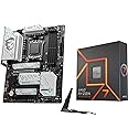 INLAND Micro Center AMD Ryzen 7 7700X CPU Processor with MSI X670E Gaming Plus Motherboard, AM5 Socket, DDR5, PCIe 5.0, WiFi 6E