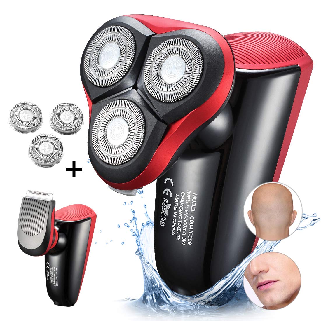 head shaving machine