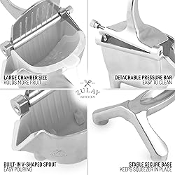 Zulay Fruit Manual Juicer - Sturdy Juice Press
