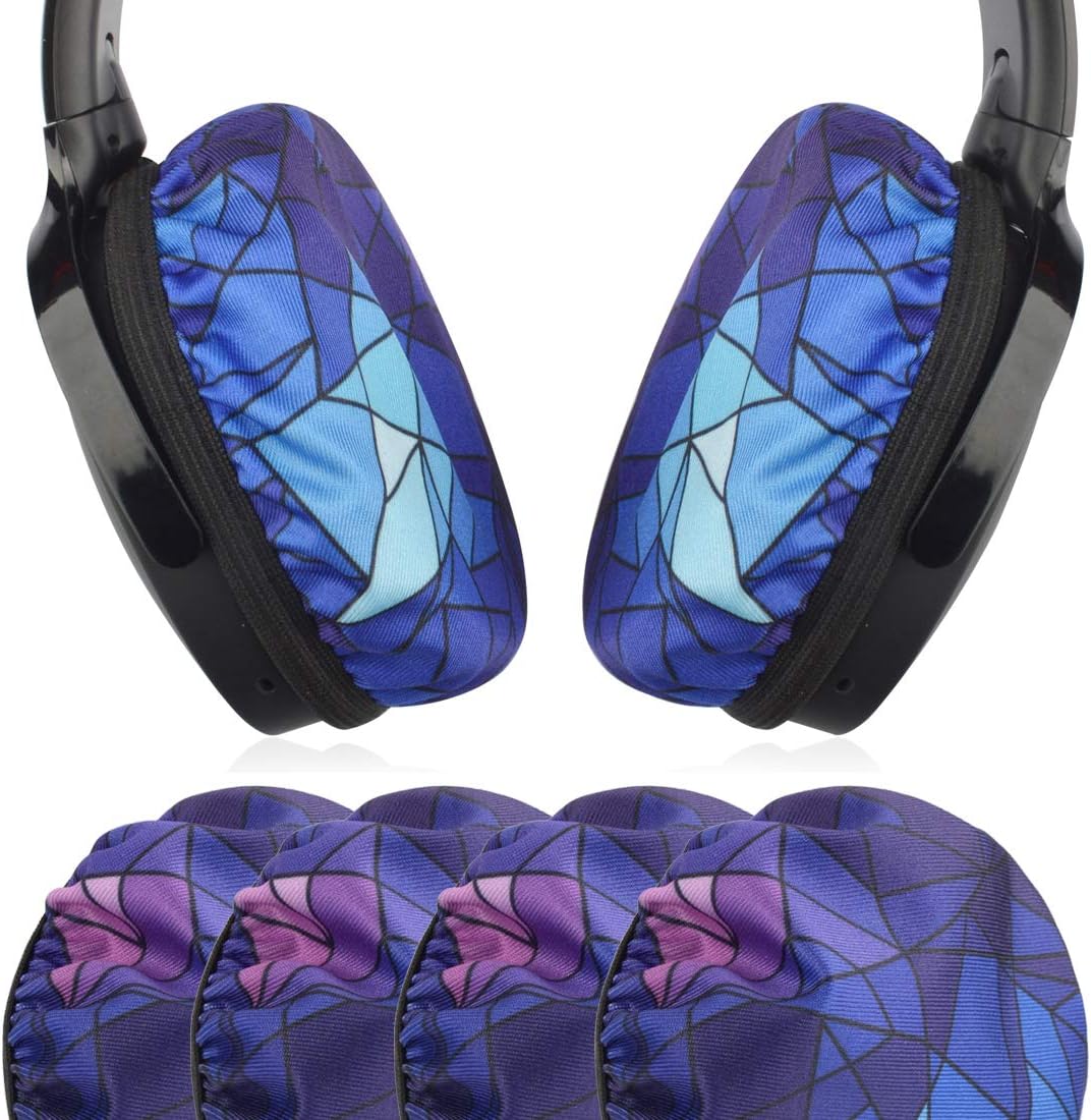 Geekria 2 works Flex Fabric Headphones Ear Covers, Product Safety Certified