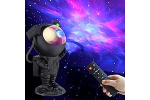 2win2buy Astronaut Star Projector Galaxy Light, 360° Space Man Buddy Projector Sky LED Night Light Space Starlight Planetarium Spaceman Lamp Gifts for Kids Adults Bedroom Ceiling Room Decor