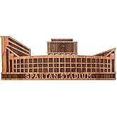 Inspired Indigo Michigan State University, Spartan Stadium Wall Art, NCAA Football Decor Memorabilia Gifts for Dad, Man Cave, Home Bar, Game Room, Dorm, Office, Officially Licensed, Large Size