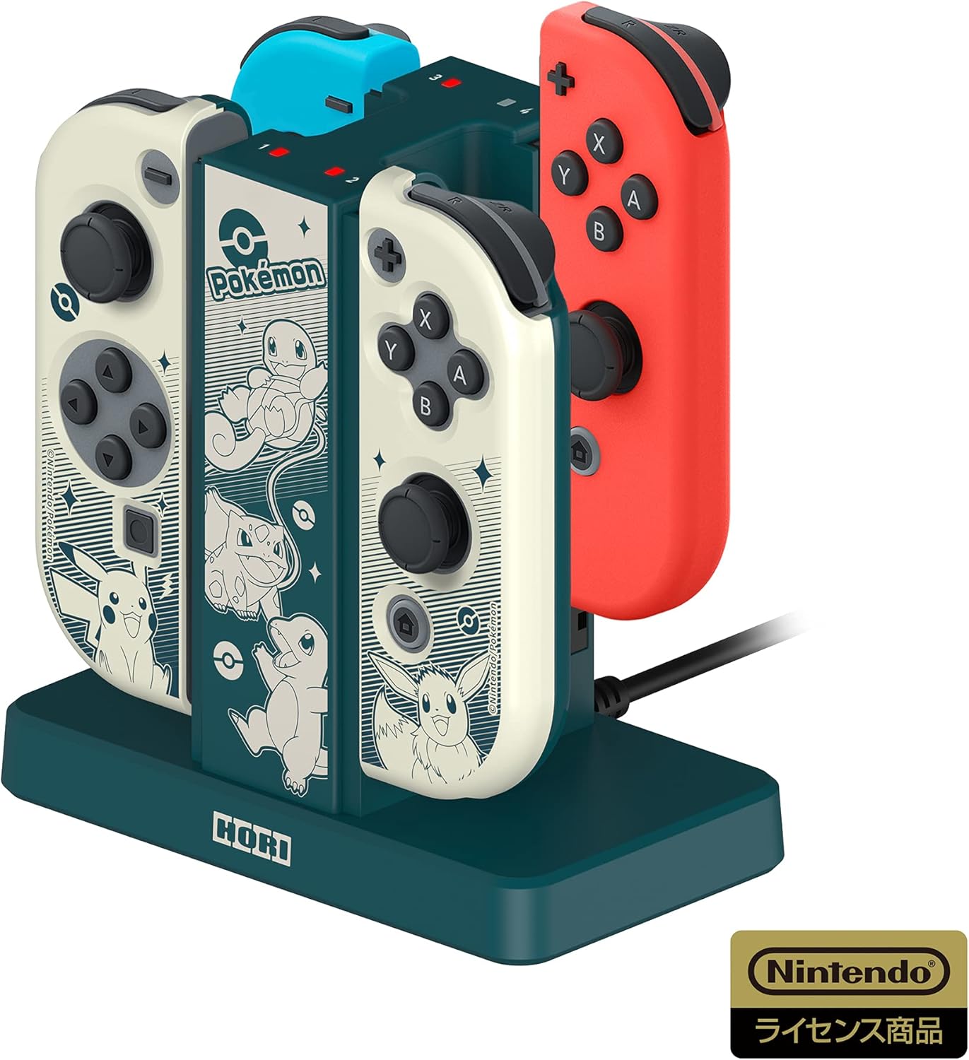 任天堂ライセンス製品 ポケットモンスター Joy Con充電スタンド Pcハードカバーセット For Nintendo Switch Nintendo Switch対応 周辺機器 アクセサリ Amazon