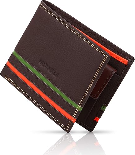 Amazon Royi メンズ財布 メンズ財布リニューアル ウォレットメンズ Rfidブロッキング 二つ折り財布 小銭入れ 本革 メンズ 8枚カード収納 記念日プレゼント Jproyi 財布