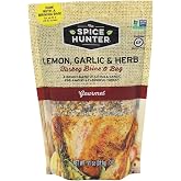 Spice Hunter Turkey Brine &amp; Bag, Lemon, Garlic and Herb, 11 Ounce