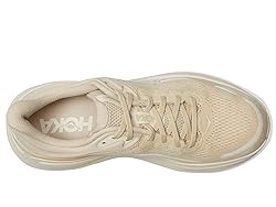 Hoka Men's Bondi 9 Sneaker, Oatmeal/Oat Milk, 14