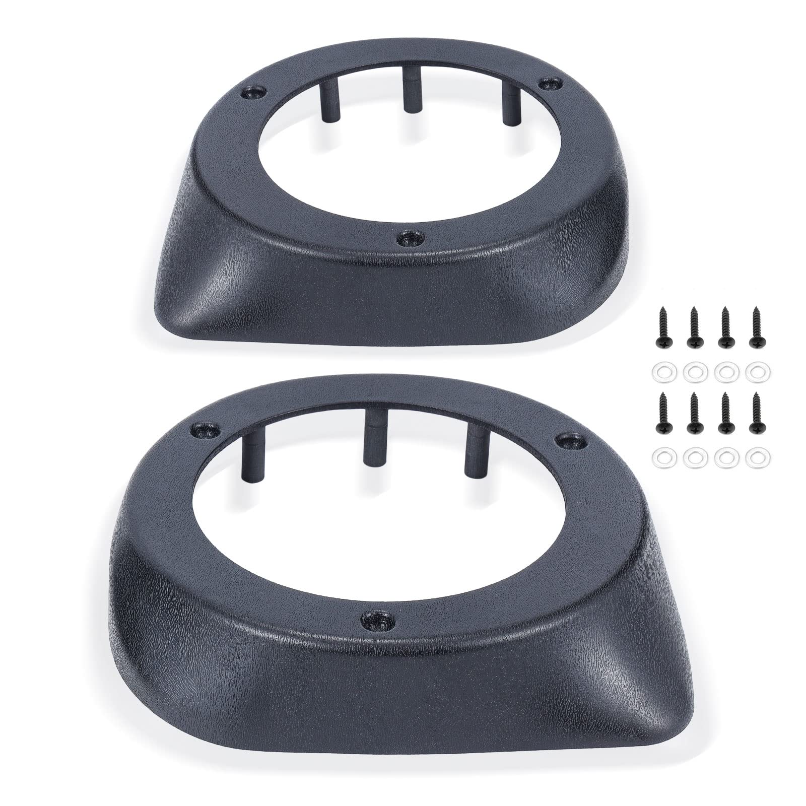6.5 Inches Lower Fairing Speaker Box Pods Compatible with Harley Touring 1996-2024 Lower Vented Fairings