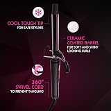 Wahl Ceramic 25mm Curling Tong Hair Styling Wand with Swivel Cord view 2
