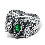 bahamut 925 Sterling Silver Mens Aragorn Rings of