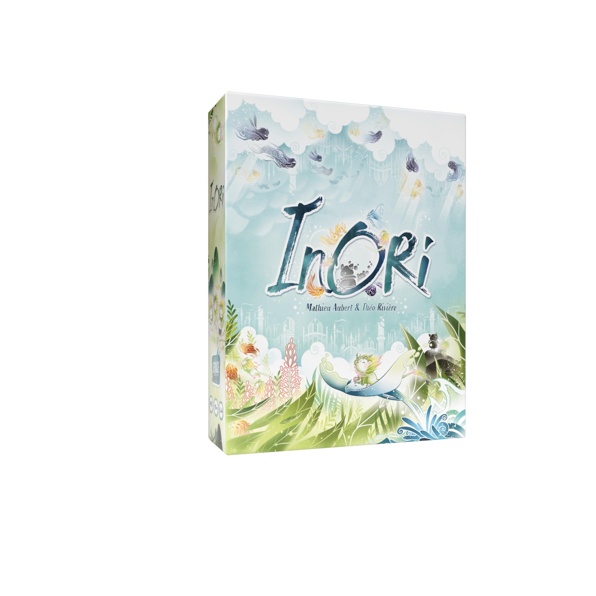 Space Cowboys - Asmodee - Inori - Board Games - Board Games - Placement and Strategy Game for Ages 10+ - 2 to 4 Players - French Version