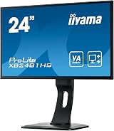 iiyama XB2481HS-B1 24" Full HD LED Monitor Height Adjust HDMI VGA DVI view 3