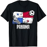 Panama Flag Jersey Panamanian Soccer Team Panamanian T-Shirt
