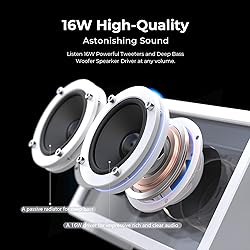 JAYINE Cassette Portable Bluetooth Speaker, 16W