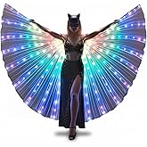 LED Wings Light up Fairy Wings, LED Fairy Wings, Isis Wings, Light up Cape Rave Costume, Light up Wings
