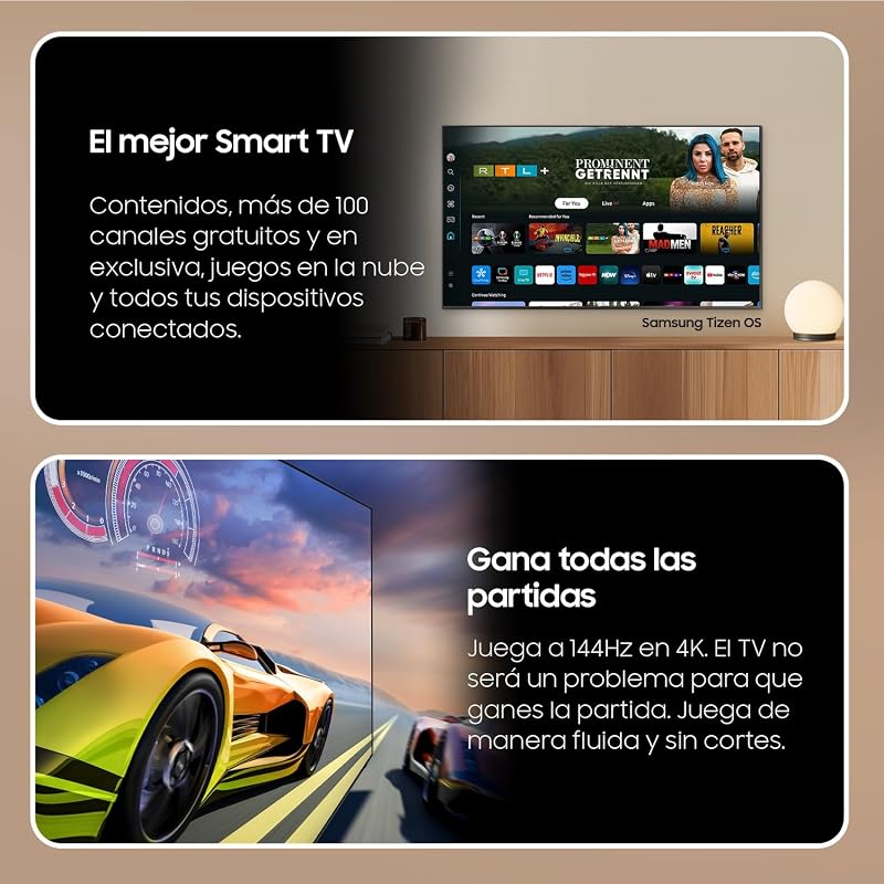 TV OLED 4K 2024 55S93D Smart TV de 55" con Más Brillo y Contraste, un Sonido de Cine con Q-Symphony, el Mejor Smart TV y GANA Todas Las partidas con Motion Xcelerator 144 Hz