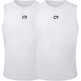 Coconut Ropamo CR 2 Pack Men's Cycling Base Layer Vests Quick Dry Bike Tank Top Breathable Bike Riding Undershirt