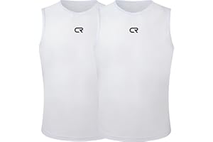 Coconut Ropamo CR 2 Pack Men's Cycling Base Layer Vests Quick Dry Bike Tank Top Breathable Bike Riding Undershirt