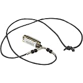 Hohner M38N-BL Mini Harmonica Necklace, Black