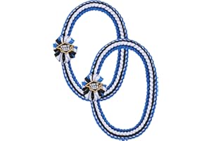 TFTAFAN Silk Graduation Leis Class of 2024 Graduation Ribbon Leis Graduation Necklace Braided Necklaces For High School College Graduation DIY Decors Party Supplies