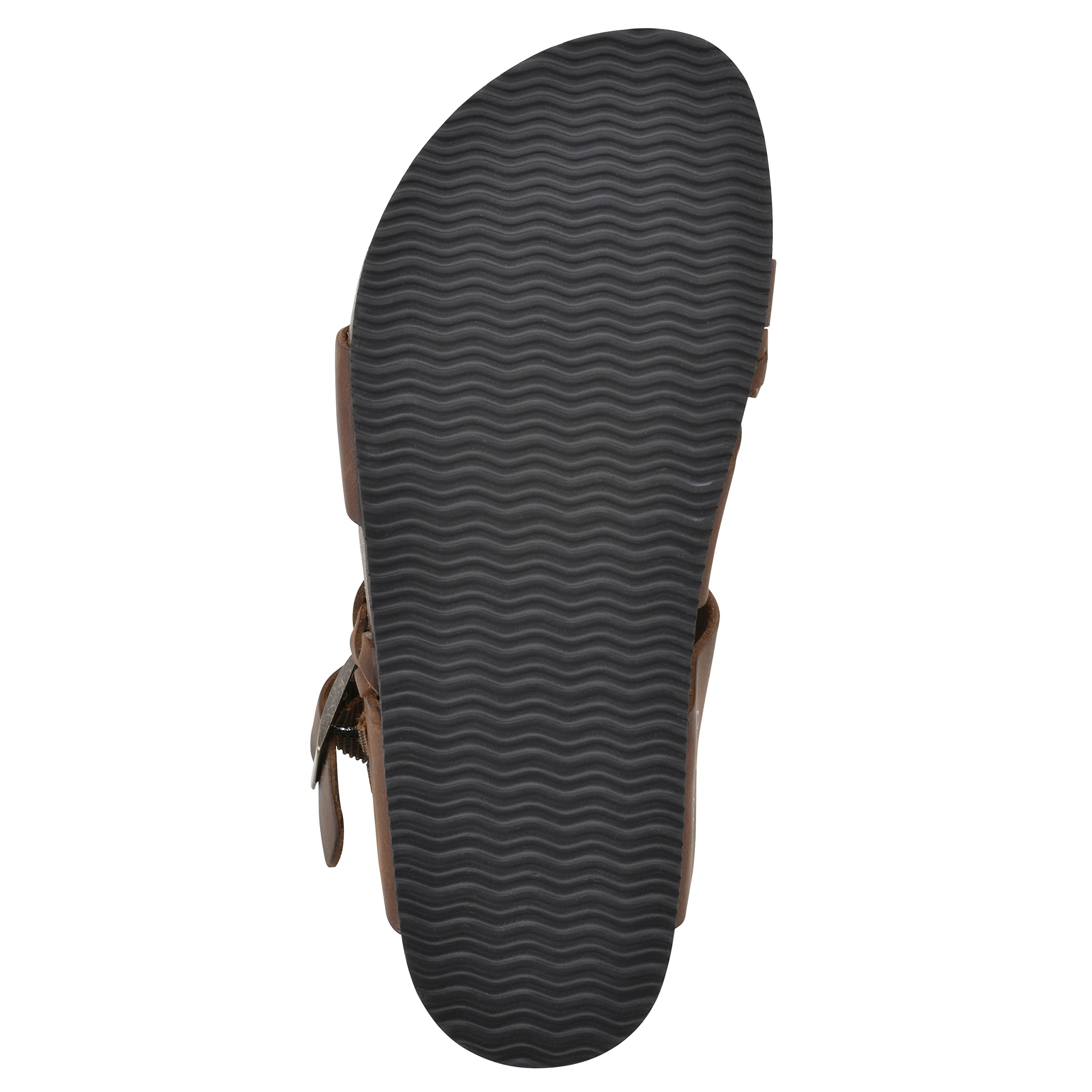 WHITE MOUNTAIN Women's Hazy Braided Signature Comfort-Molded Footbed Sandal