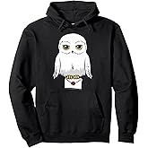 Harry Potter Hedwig Cute Cartoon Portrait Pullover Hoodie