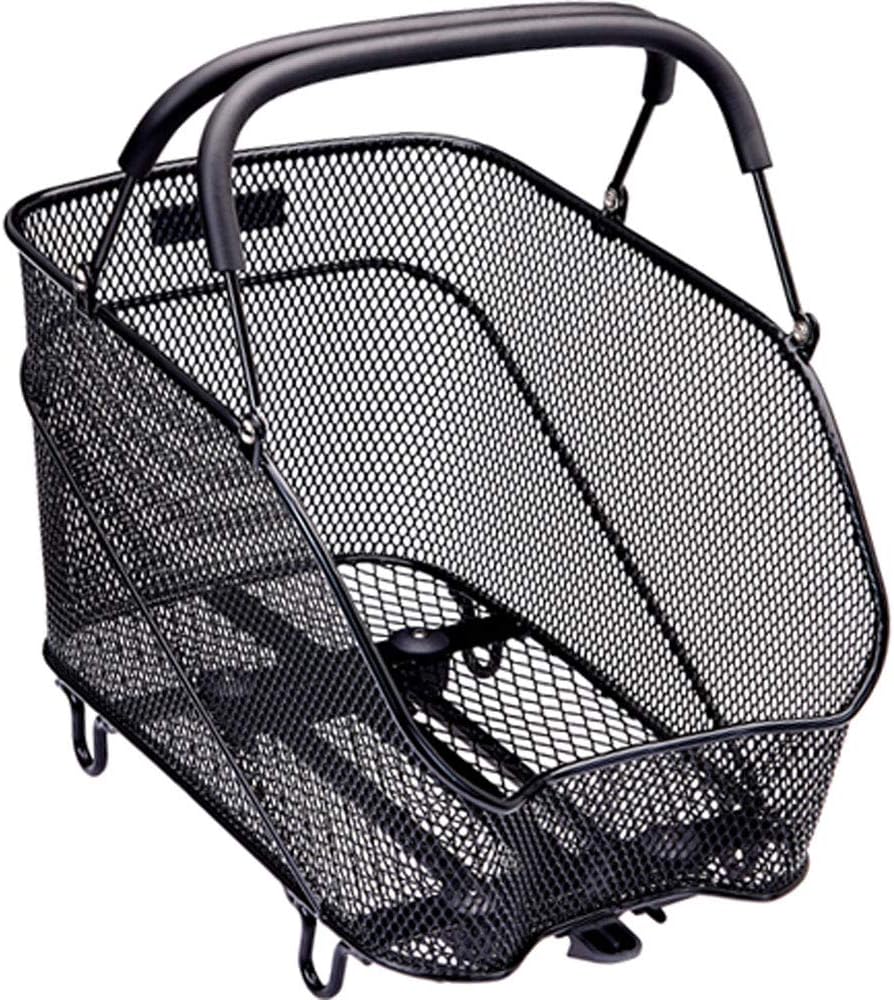 Racktime Unisex – Adult's Baskit Trunk Bicycle Basket, Black, 1 Size