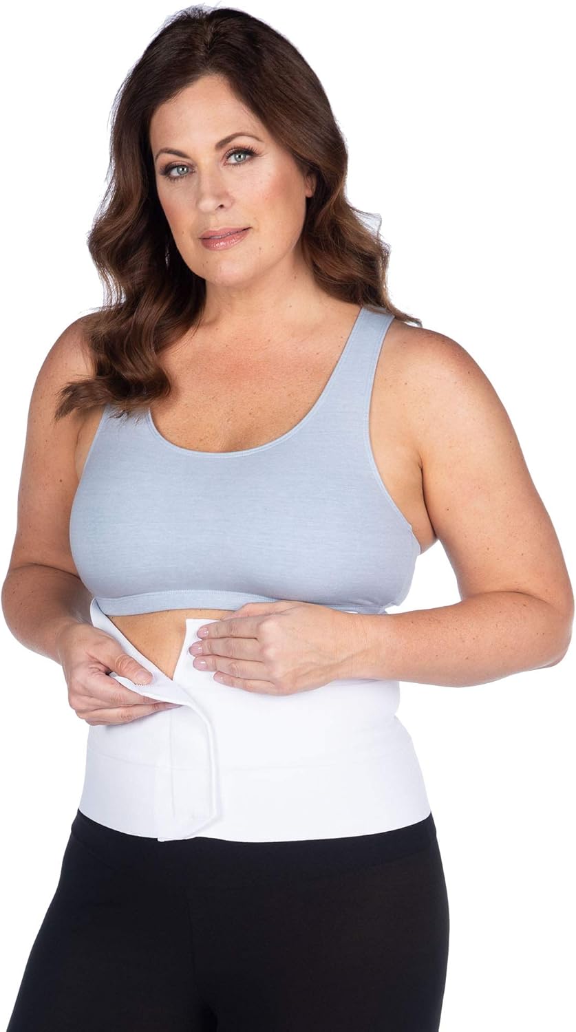Leading Lady Women's Abdominal Binder & Waist Support, ML - 9" Height: Health & Personal Care