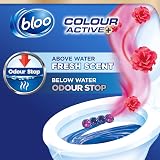Bloo Colour Active Toilet Rim Block Fresh Flowers 12 Pack Anti-Limescale view 3