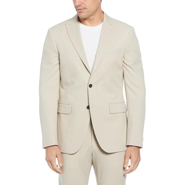 Theory Men's Clinton DPK Jacket with Precis, Putty, Tan, Off White