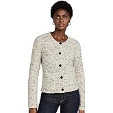 Theory Womens Tweed Boucle Cardigan