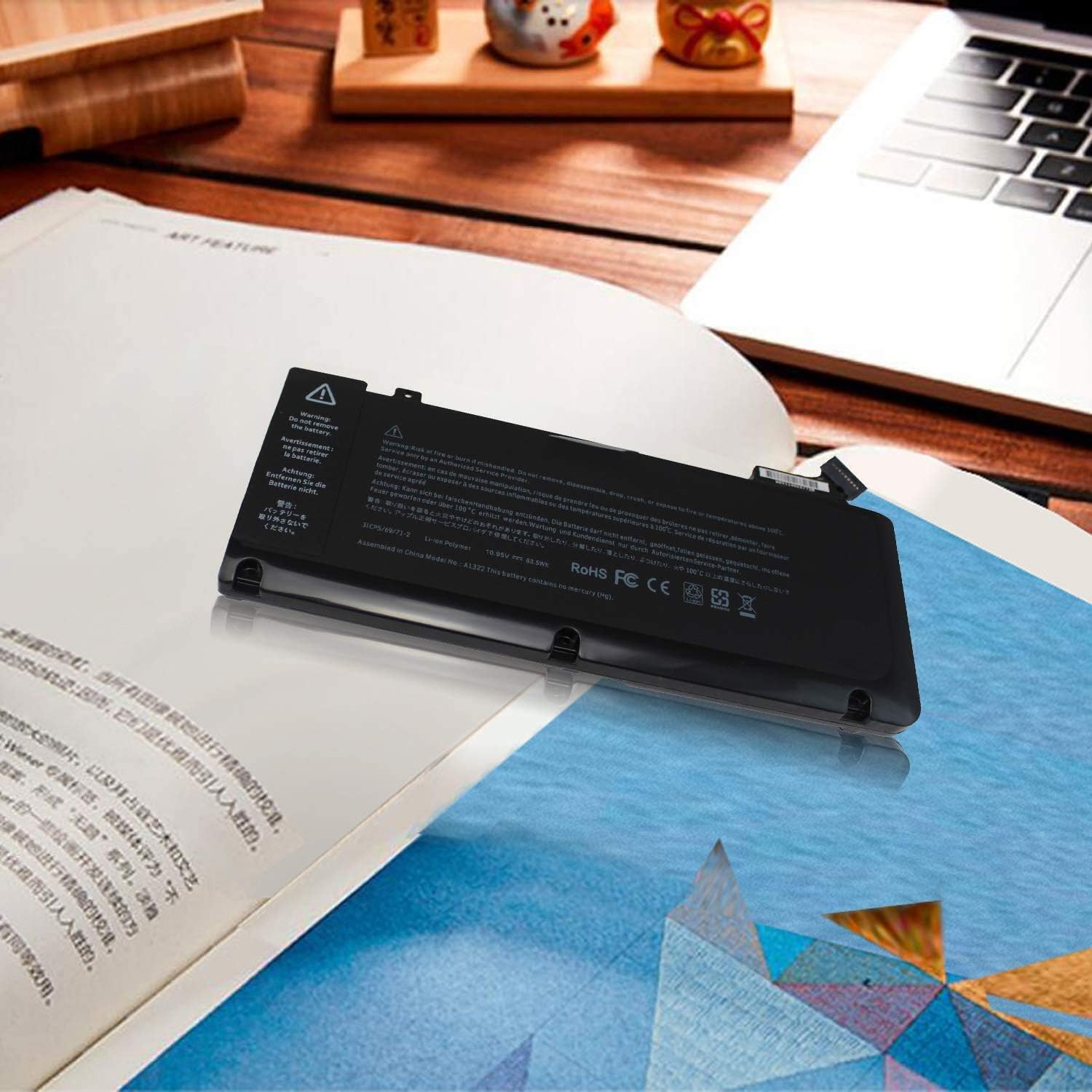 Amazon Com Easy Fine Replacement A1322 Laptop Battery For Macbook Pro 13 Inch A1278 Battery 12 11 10 09 Version Mb990ll A Mb991ll A Mc374ll A Mc375ll A Mc700ll A Md101ll A Md102ll A Home Audio Theater