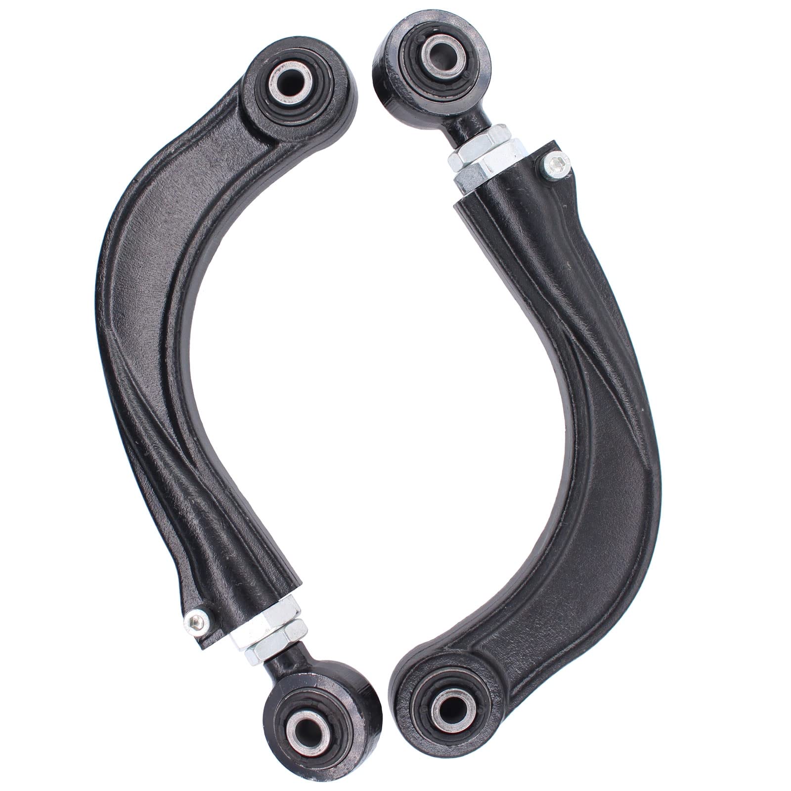 Photo 1 of NewYall Rear Upper Left and Right Adjustable Suspension Control Arm Lateral Links for Ford C-Max/Escape 13-18, Focus 00-18 Mazda 3 04-13, Mazda 5 06-15 Volvo C30 08-13, C70 06-13, S40 04-11, V50 05-11
