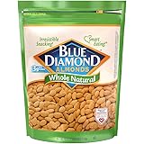 Blue Diamond Almonds Whole Natural Raw Snack Nuts, 40 Oz Resealable Bag (Pack of 1)