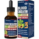 Nurbetoxa Blood Circulation Horse Chestnut Extract Liquid Drops, 2 oz | Casta&ntilde;o de Indias y Diosmina para la Circulacion y Varices, Nitric Oxide Supplement for Blood Flow, Pressure &amp; Heart Health
