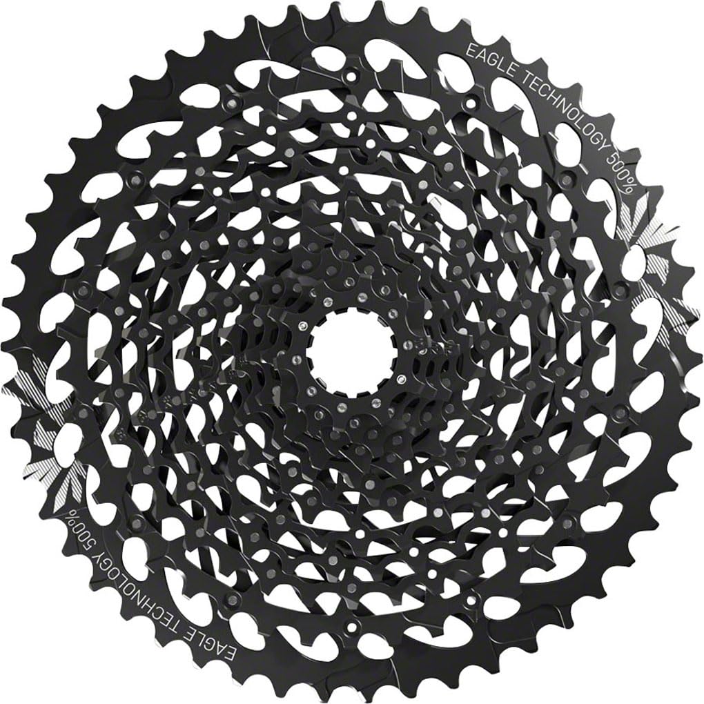 Photo 1 of SRAM GX Eagle XG-1275 Cassette - 12 Speed, 10-50t, Black, for XD Driver Body