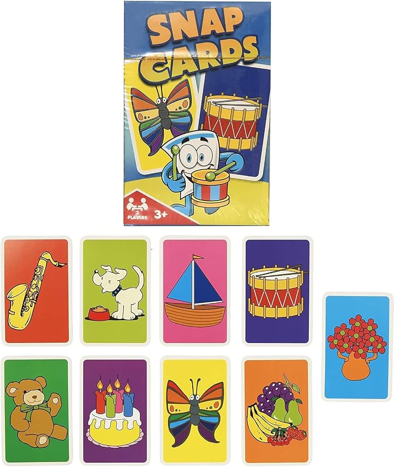 D.A.Y. Republic Classic Snap Card Game 36 Cards Family Memory Match