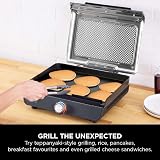 Ninja Sizzle Low Smoke Electric Indoor Grill Grey GR101UK 1460W view 6