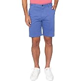 Izod Men's Saltwater 9.5" Flat Front Chino Short