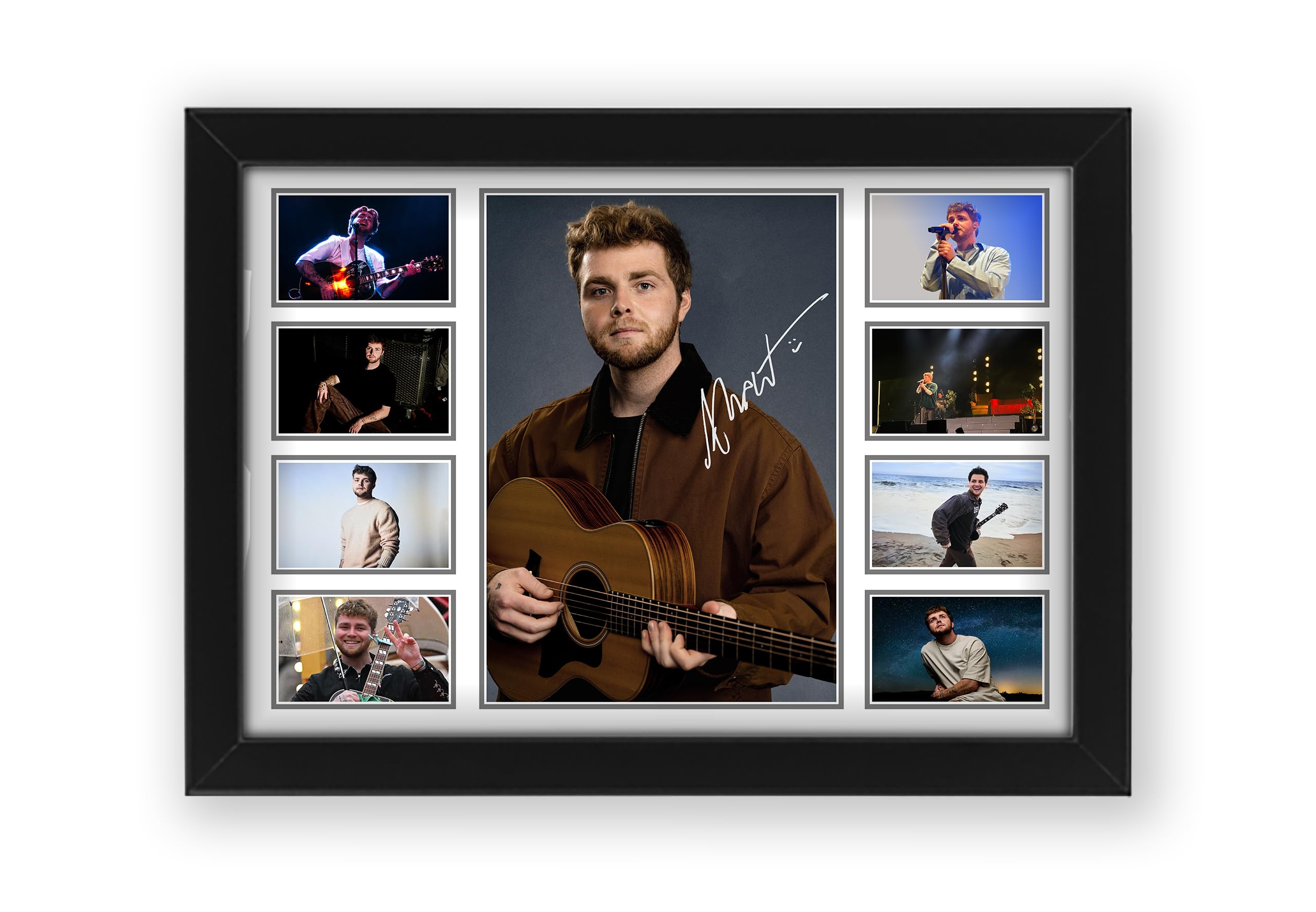 Alex Warren Signed Poster Print- Limited Edition Autograph Fan Gift – Collectible Memorabilia Merchandise (Unframed, A4 (30x20cm))