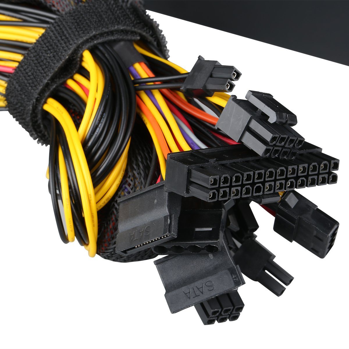 Excelvan ATX Computer Power Supply Desktop PC for Intel AMD PC SATA US (500W)