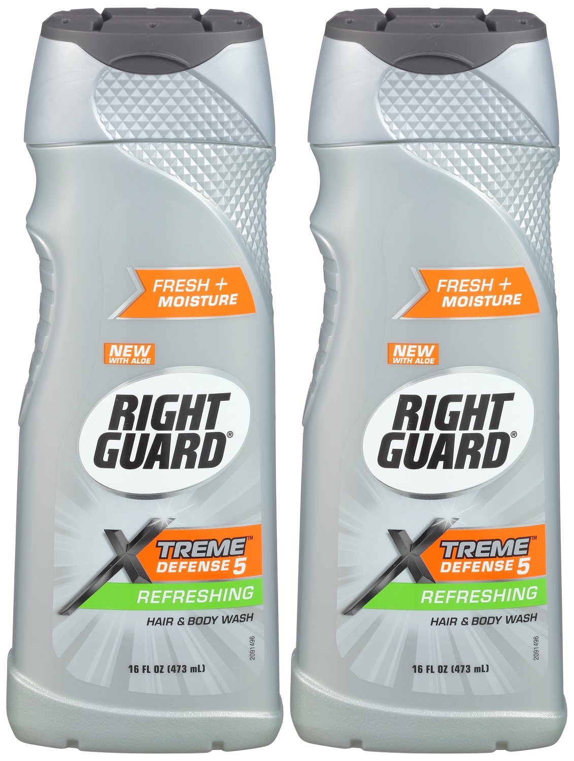 Right Guard Xtreme Cooling Hair and Body Wash, Cooling