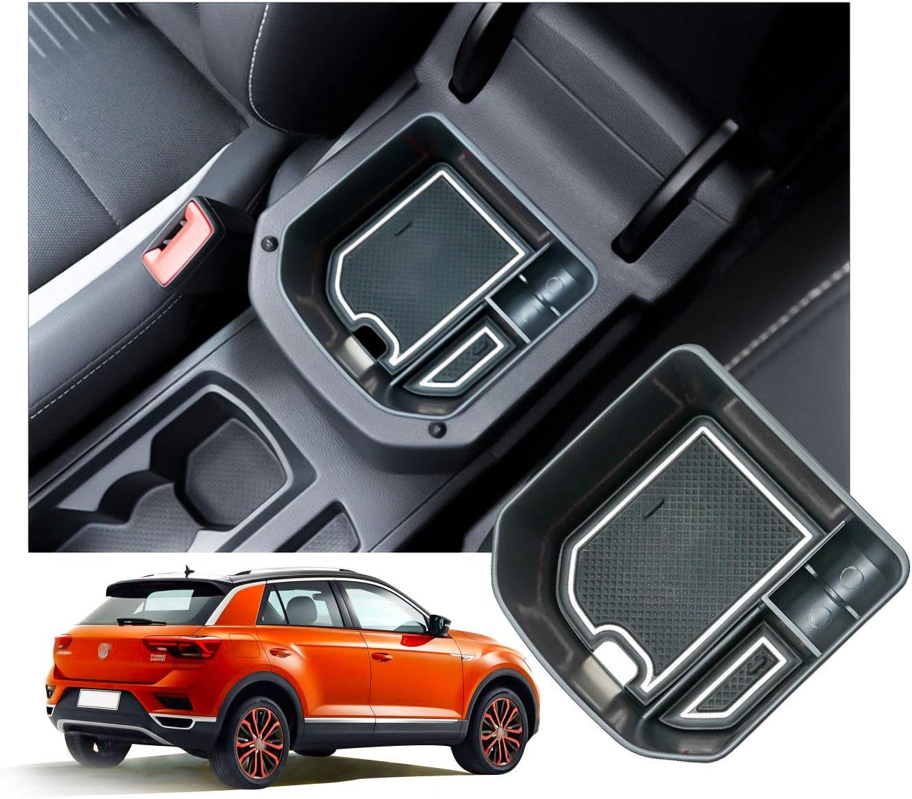 Mittelkonsole Organizer Für Ford Ranger 2015-2019 - Aufbewahrungsbox