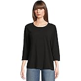 Mod-O-Doc Womens 3/4 Sleeve Crew Neck Favorite Tee