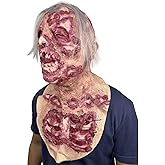 HELAOGUI Scary Zombie Mask for Adults - Ultra Realistic Latex Horror Mask with Creepy Details, Perfect for Halloween Cosplay, Terror Parties & Haunted House Props - Adjustable & Breathable