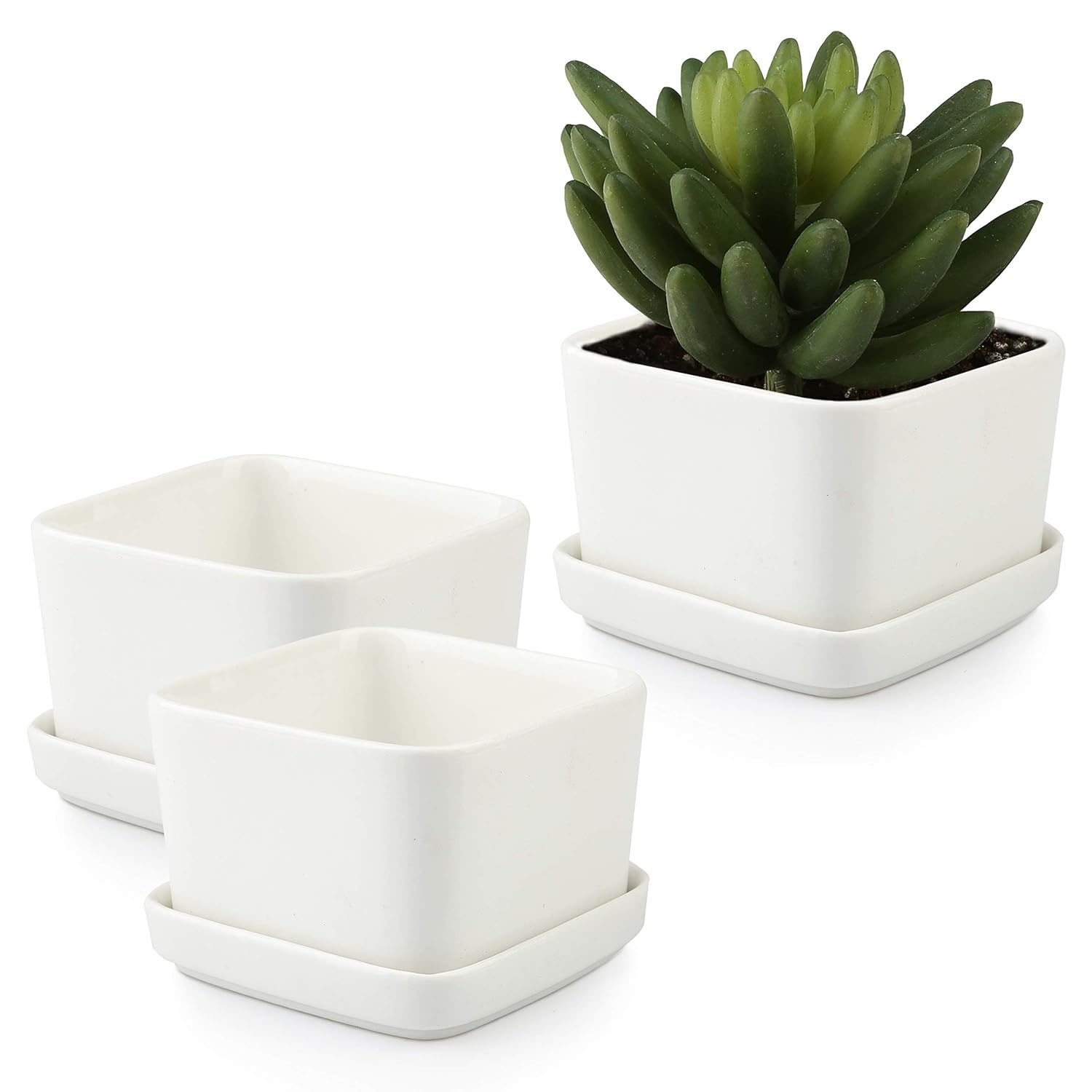 Best Set Of 3 Ceramic Garden Pots